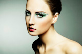 Fashion,photo,of,a,young,woman,with,long,eyelashes
