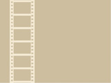 camera film on brown background, vector illustration