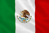 The flag of Mexico