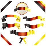 set of german ribbon