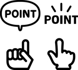 �ؤ������POINT��ʸ���Υ�������