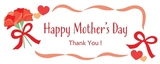 ������Υ����͡�������Happy Mother's Day�Υ����ȥ�